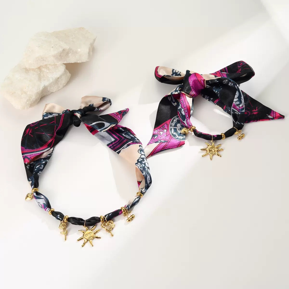 Scarf Jewelry Set