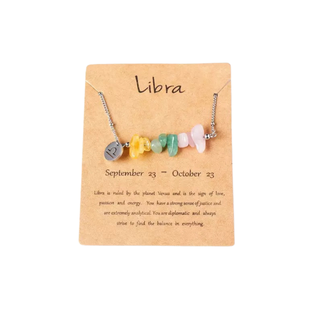Crystal Birthstone Necklace - Free Gift