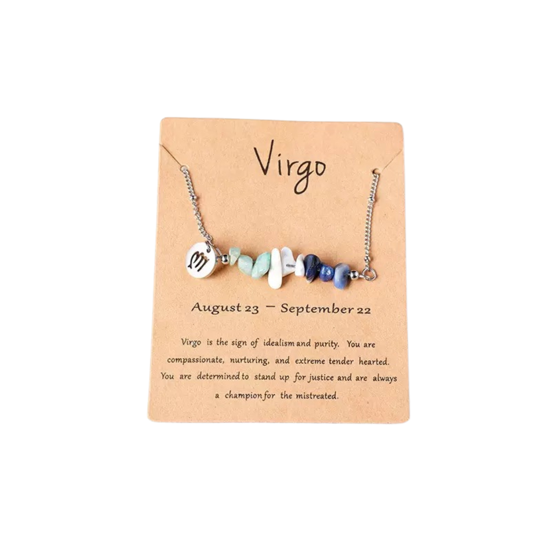 Crystal Birthstone Necklace - Free Gift