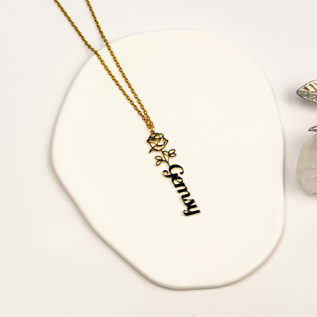 Bali Custom Name Necklace