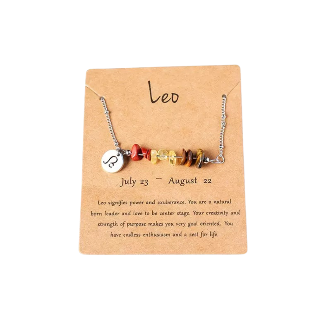 Crystal Birthstone Necklace - Free Gift