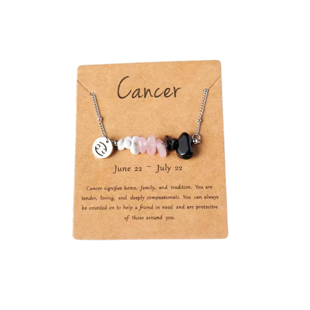 Crystal Birthstone Necklace - Free Gift