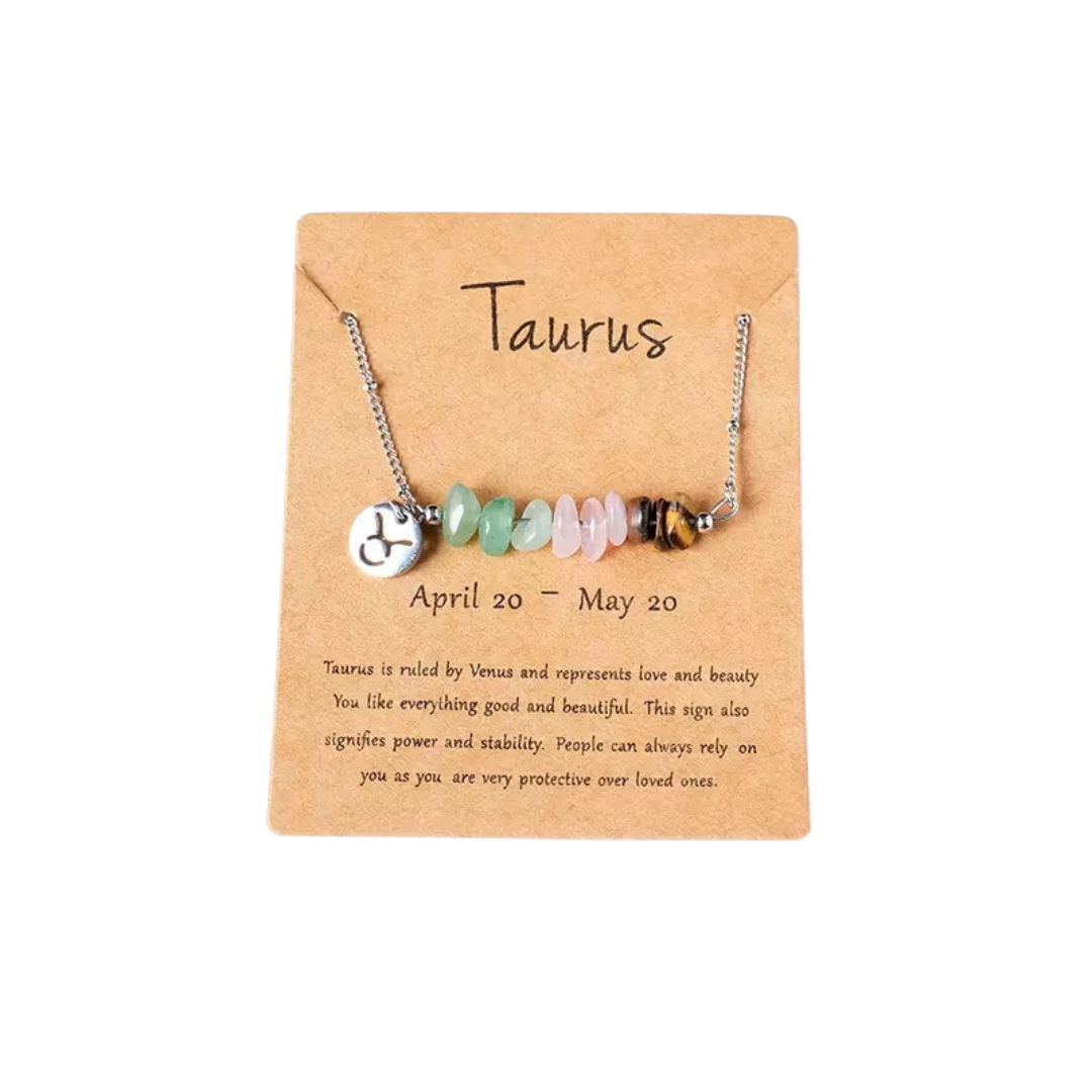 Crystal Birthstone Necklace - Free Gift