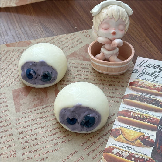 Blueberry Mochi Taba Squishy Toy