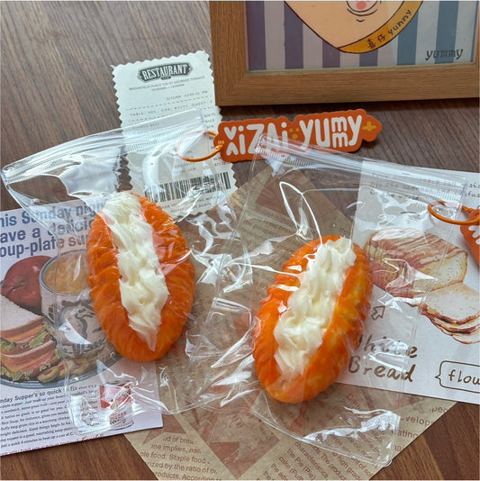 Cream Buns Taba Squishy Toy