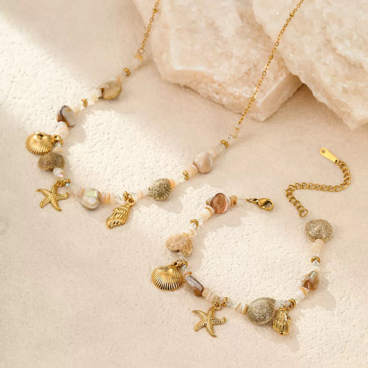 Starfish Jewelry Set