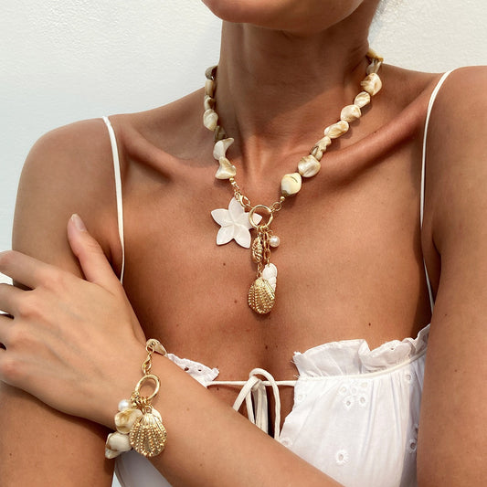 Seashell Jewelry Set
