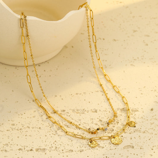Golden Drop Jewelry Set