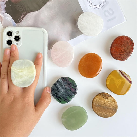 Natural Stone Phone Popsocket - Free Gift for the 3rd Order