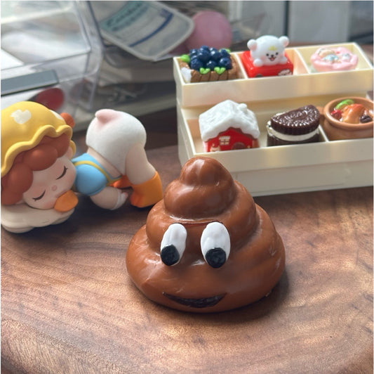 Poop Emoji Taba Squishy Toy