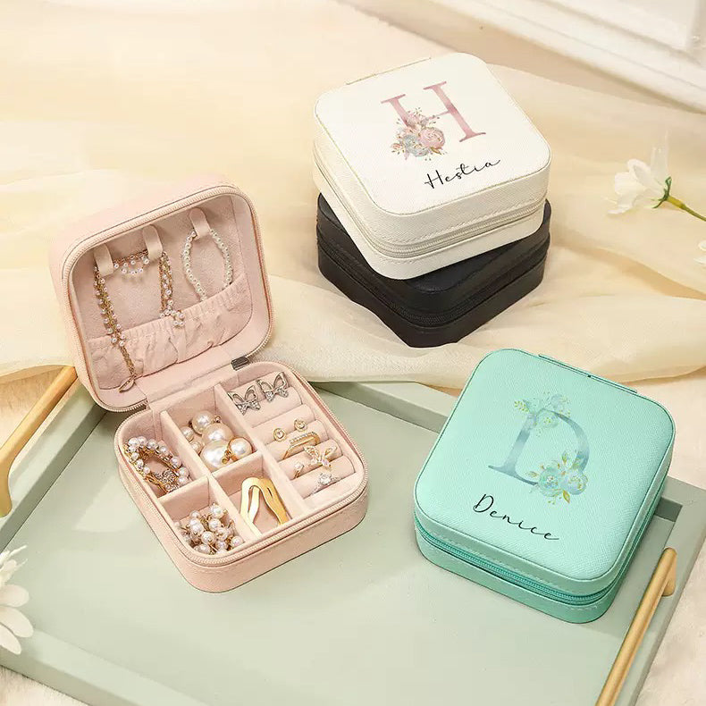Personalized Portable Jewelry Box